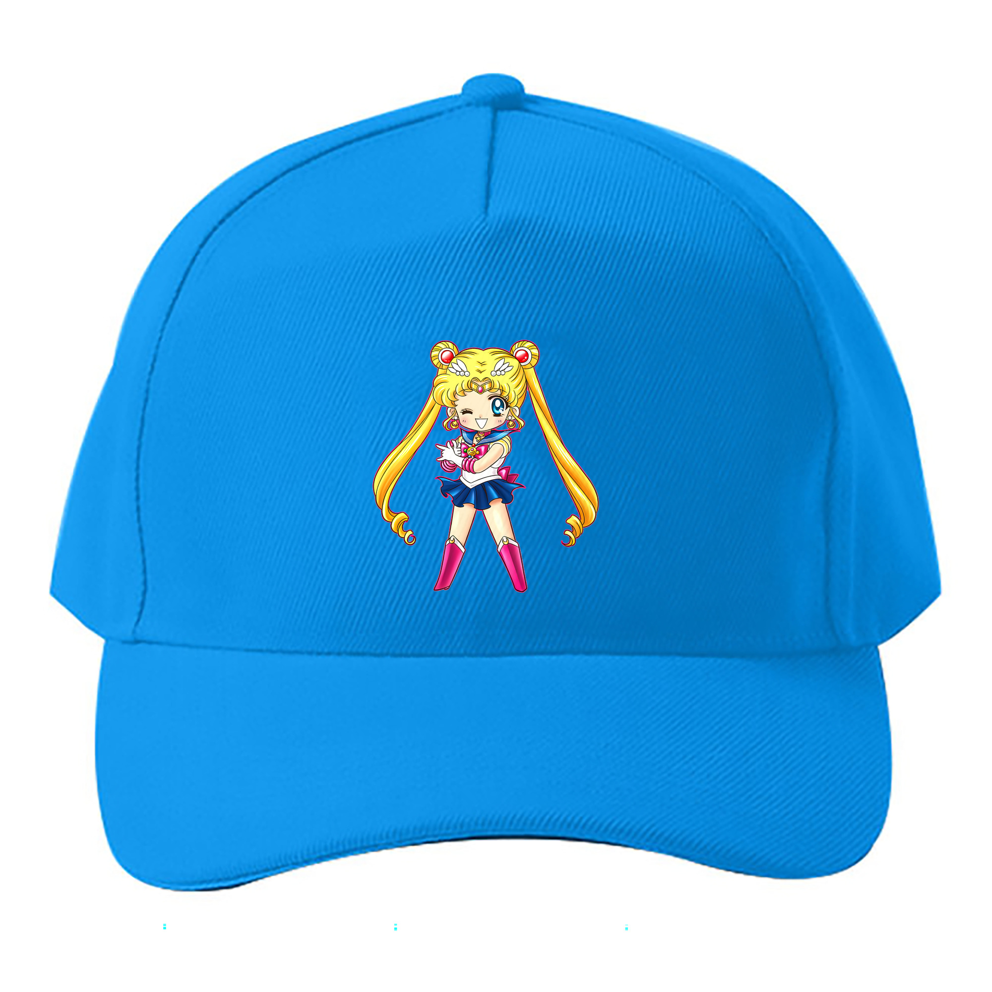 （画像用） 美少女戦士セーラームーン 月野 うさぎ つきの うさぎ Sailor Moon Tsukino Usagi ベースボールキャップ 綿100％ 男女兼用 帽子 スポーツ